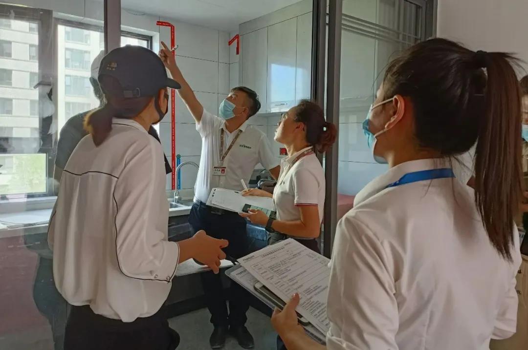 昌禾裝飾【中海悅府】工地聯(lián)檢丨鏡頭紀(jì)實(shí)，讓每個(gè)工地都禁得住考驗(yàn)！