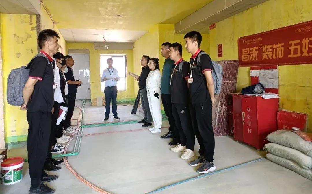 昌禾裝飾【鳳凰華府】工地聯(lián)檢丨鏡頭紀(jì)實(shí)，讓每個(gè)工地都禁得住考驗(yàn)！