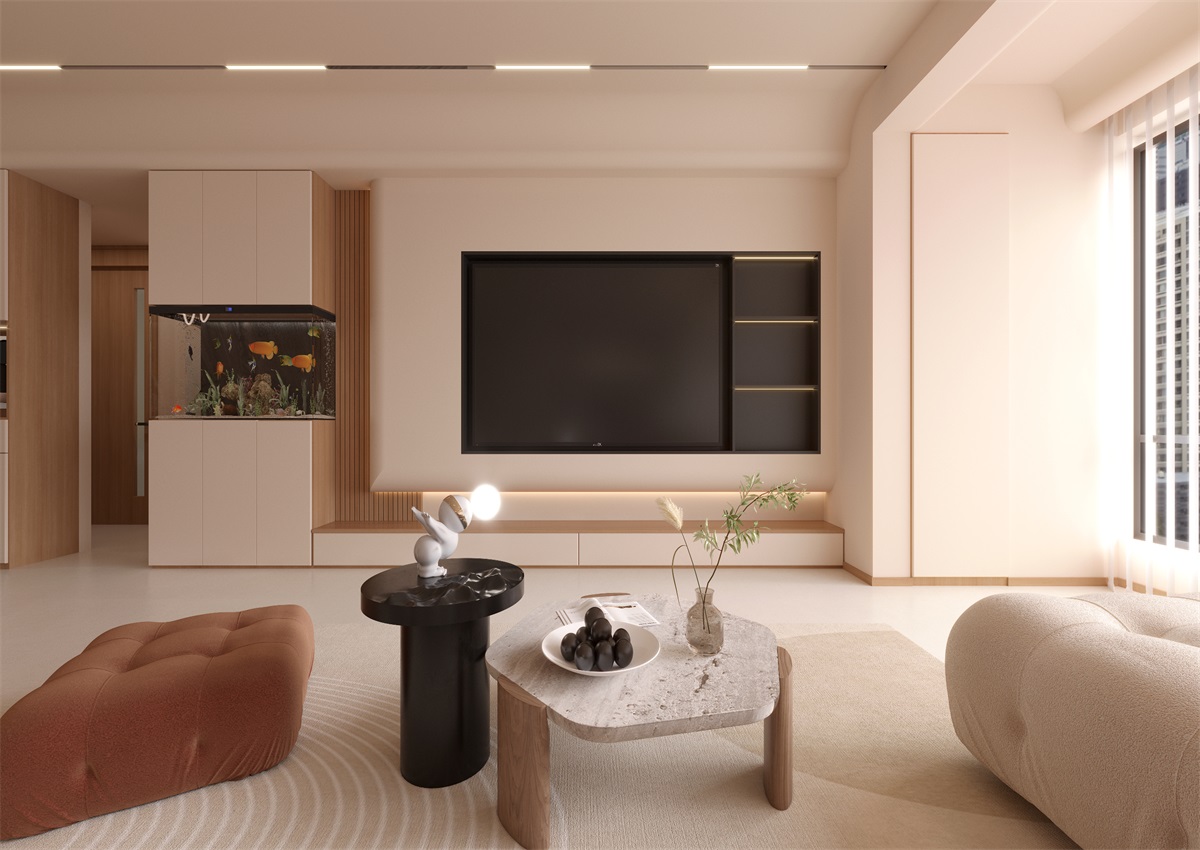 中海九樾143㎡ | 原木奶油風(fēng)的家，越看越愛！