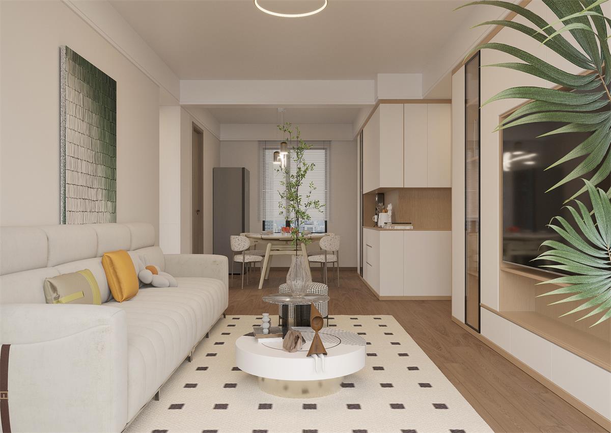 中房西悅府 | 簡約不失高級，127㎡原木奶油風(fēng)滿是松弛感！