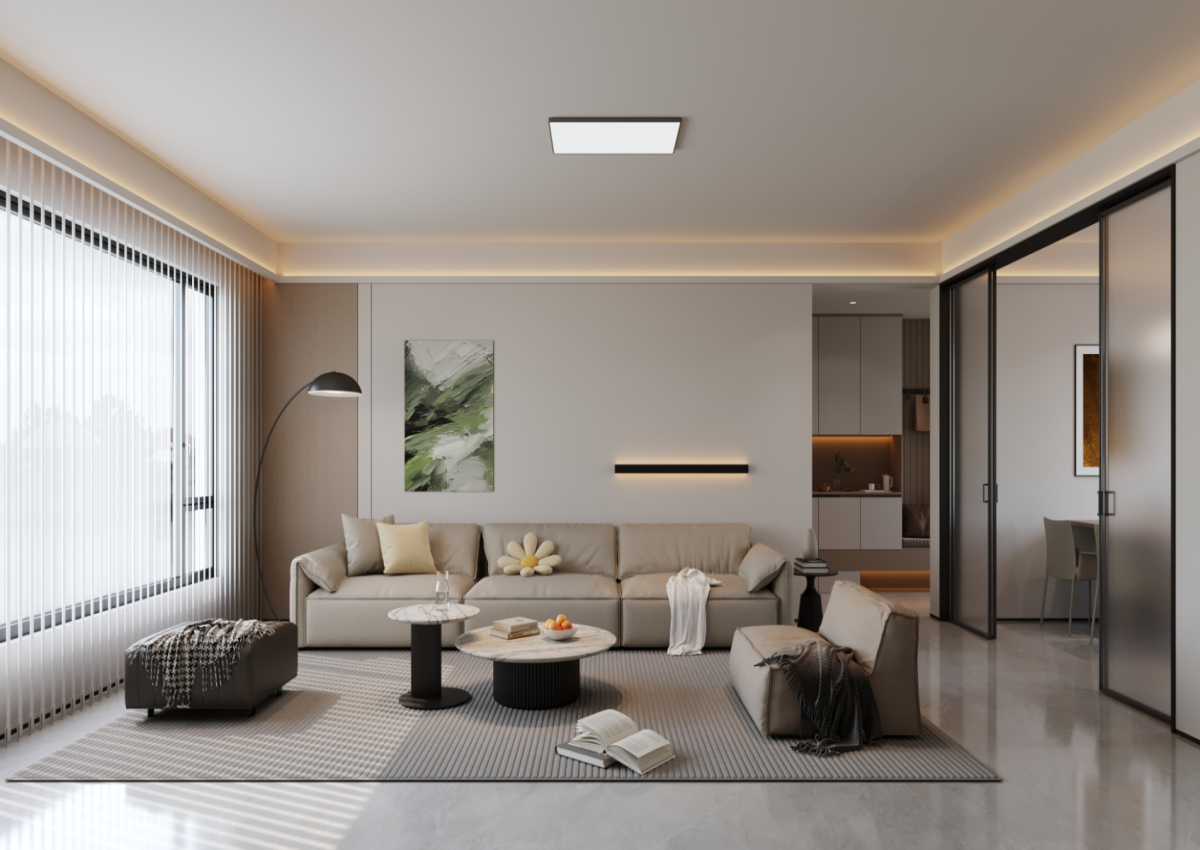 泰雲(yún)庭 | 簡約≠簡陋，143㎡現(xiàn)代簡約風(fēng)把松弛感直接拉滿！