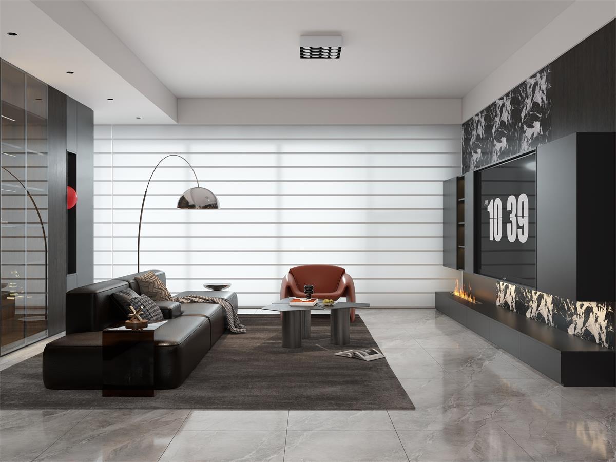 萬科錦曜 | 暗黑美學(xué)天花板！他家129㎡意式風(fēng)太驚艷了！