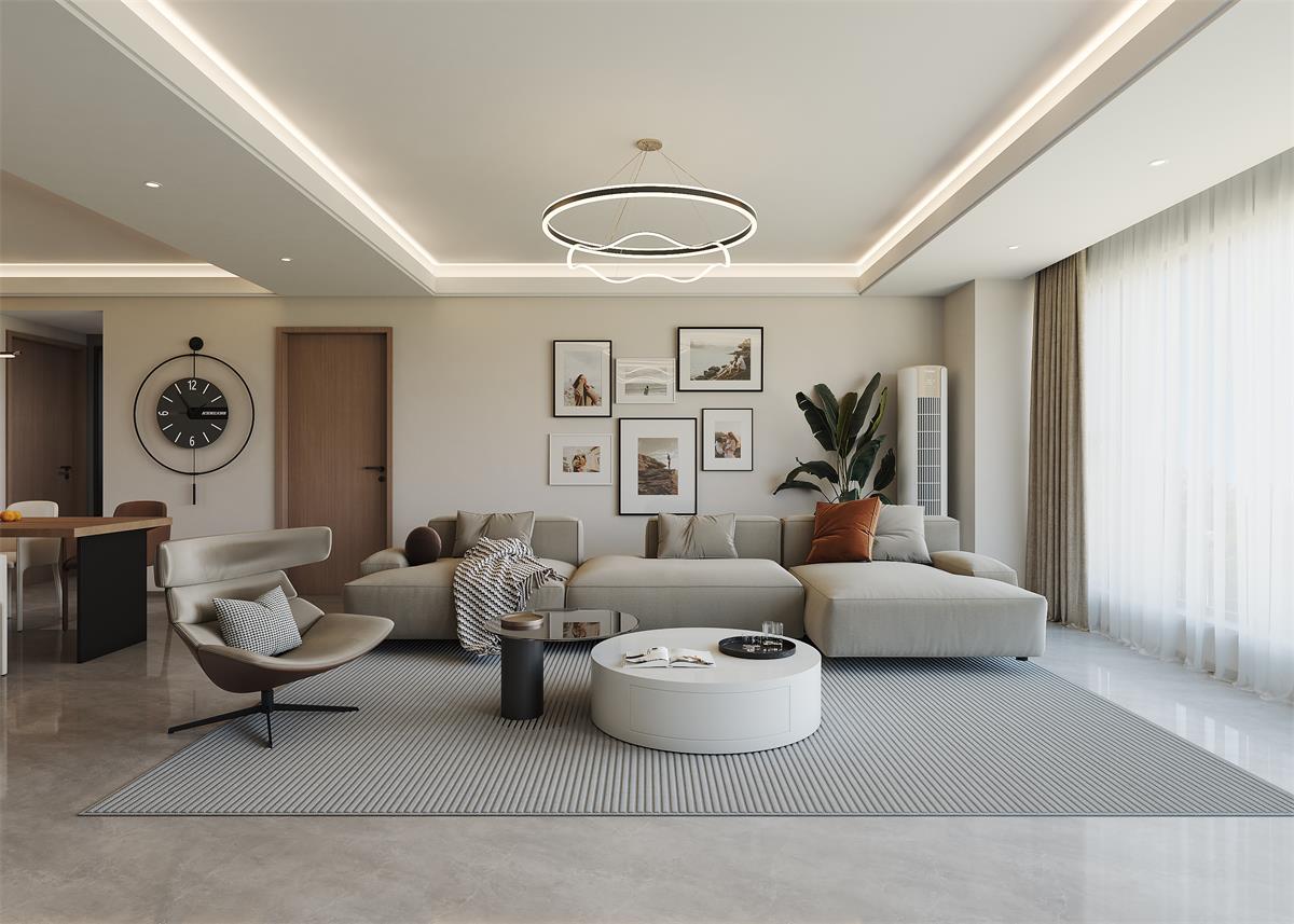 中海華樾 | 萬萬沒想到！這個(gè)130㎡簡約風(fēng)的家，讓幸福感飆升！