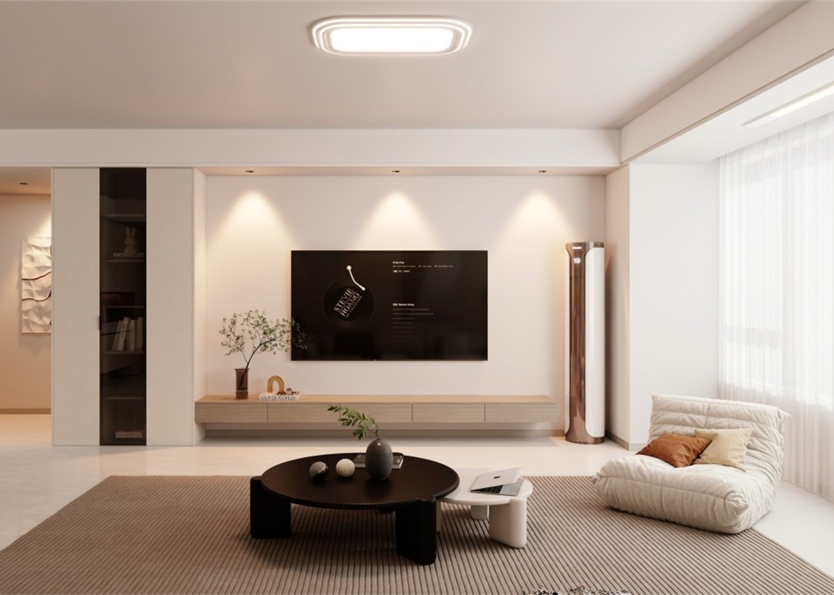 寧房云筑129㎡ | 不知道裝什么風(fēng)格，就試試現(xiàn)代簡(jiǎn)約風(fēng)吧，不踩雷首選！