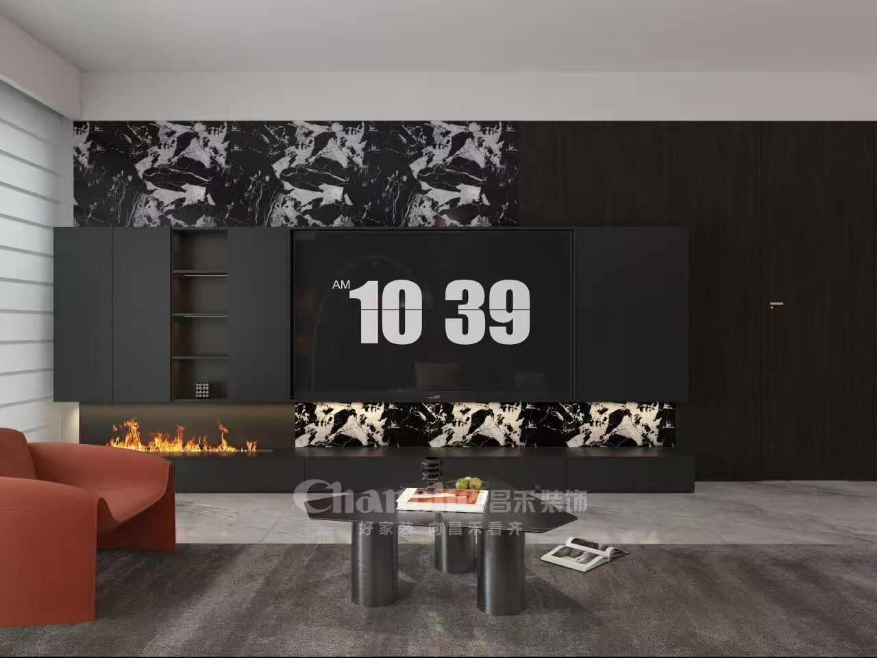 萬(wàn)科錦曜129㎡ | 當(dāng)初全家都反對(duì)的黑色系極簡(jiǎn)風(fēng)，幸好我堅(jiān)持到底！