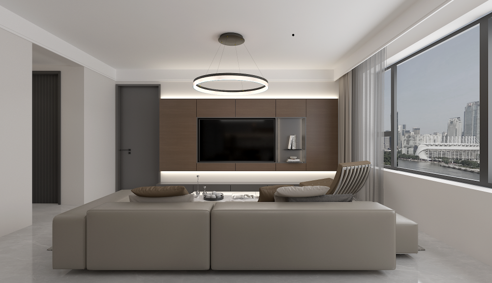 金宇鳳語庭105㎡ | 花小錢辦大事！小戶型+簡約黑白灰著實(shí)驚艷