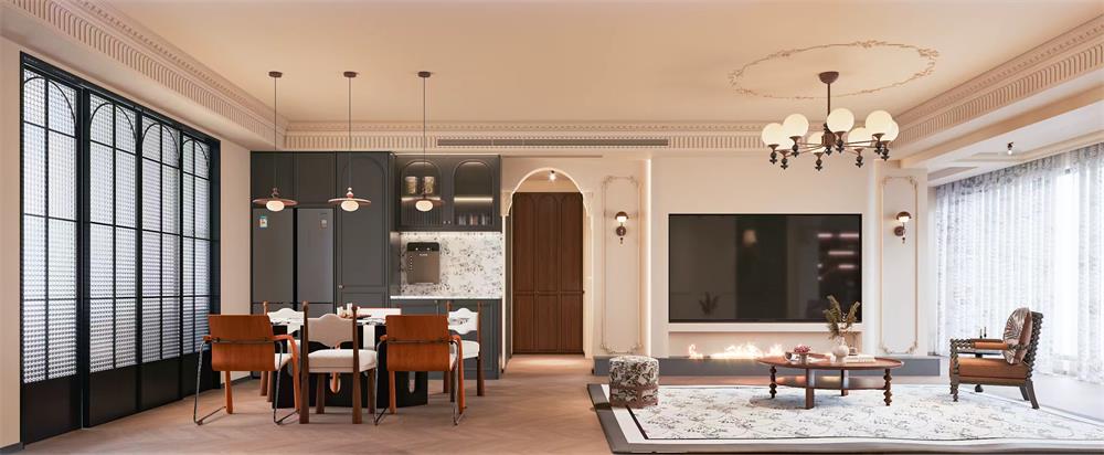 中梁印168㎡ | 絕美法式復(fù)古風(fēng)！二人一貓裝滿日常的松弛與浪漫~