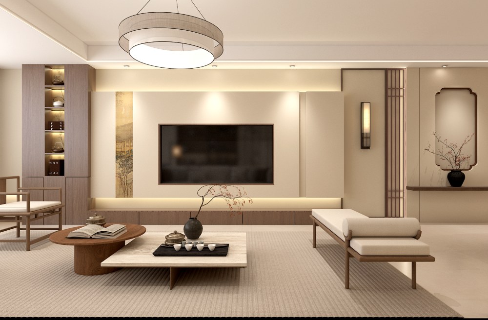 湖光印136㎡ | 宋式美學的含金量還在上升！直接拿下一家老小