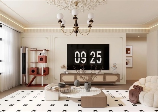 盛世西城130㎡ | 住進(jìn)這個中古奶油風(fēng)的家，推門那一刻幸福感爆棚！