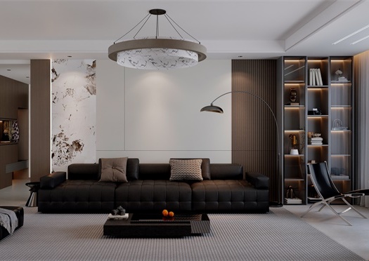 美林雲(yún)際125㎡ | 爸媽審美太超前了！這個意式輕奢的家住十年都不會過時~